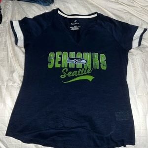 Seattle Seahawks V neck tee
